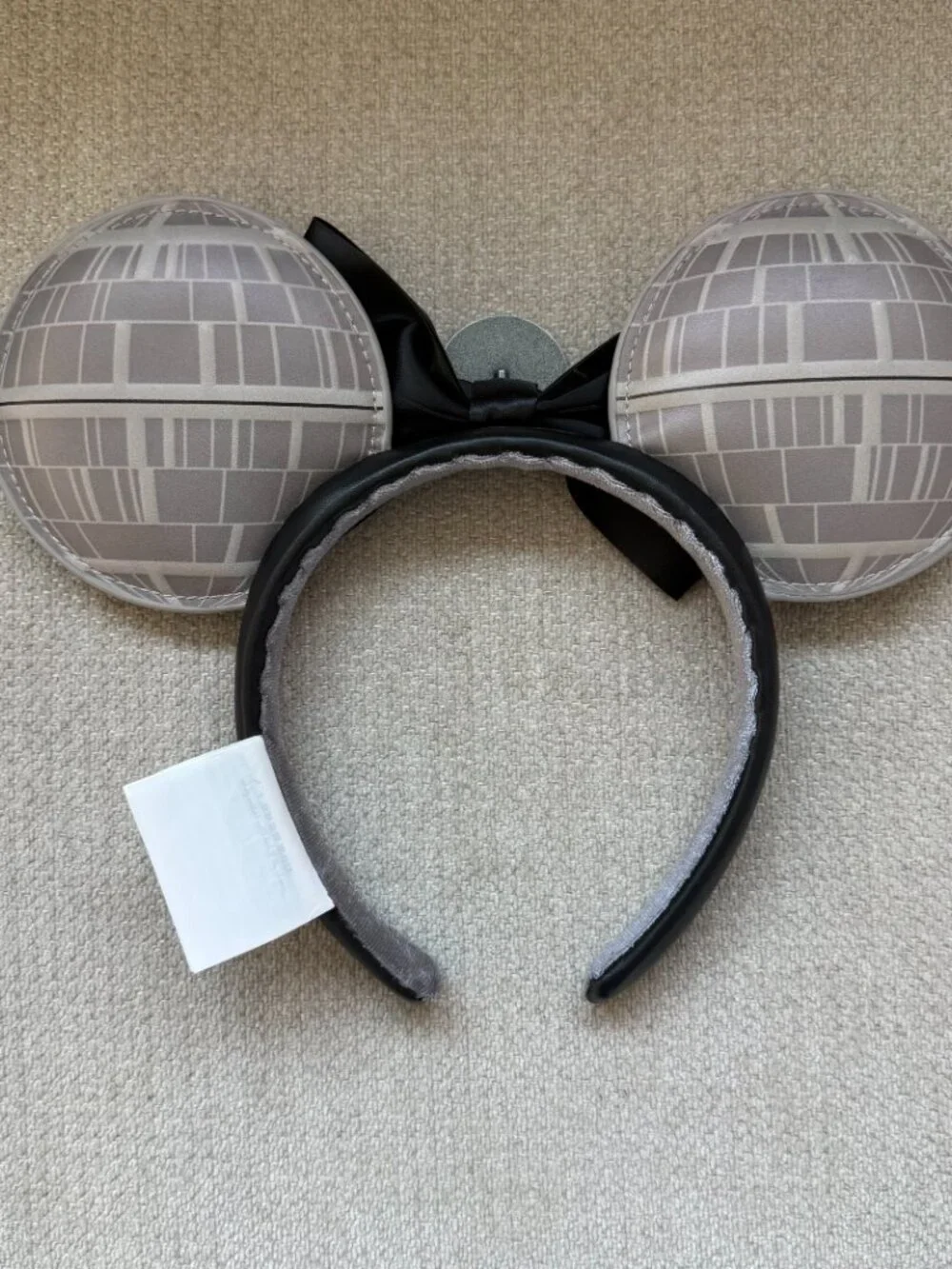 Disney Parks Star Wars Death Star Minnie Mouse Ears Headband